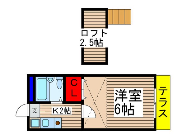 ドエル高津の物件間取画像